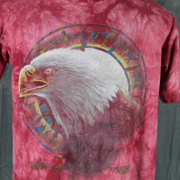 Vitnage Graphic T-shirt - Stone Wash Bald Eagle Graphic - Men's Small - Picture 2 of 7